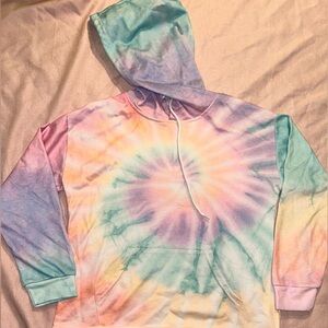 Soft pastel rainbow colored pull over!